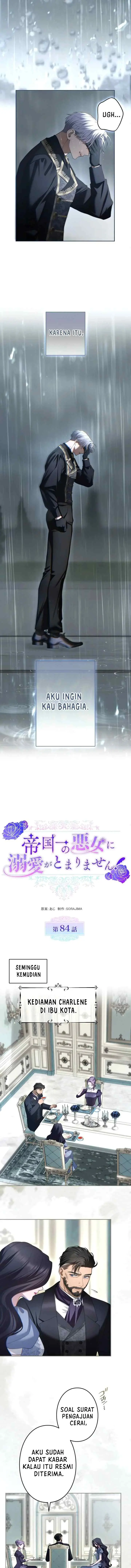 Teikoku Ichi no Akujo ni Dekiai ga Tomarimasen chapter 84 halaman 9