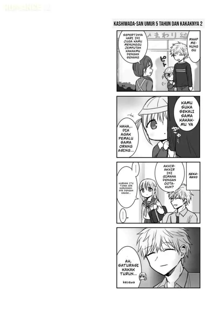 Kao ni denai Kashiwada-san to Kao ni deru Ota-kun chapter 102 halaman 11