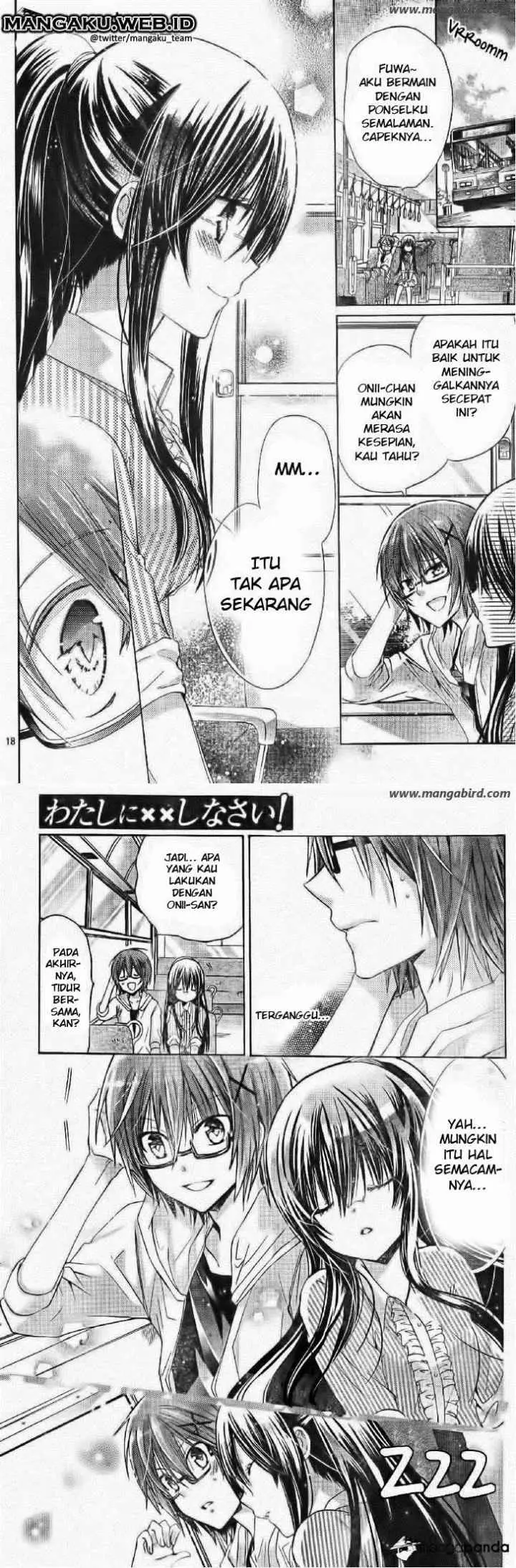 Watashi ni xx Shinasai! chapter 55 halaman 10