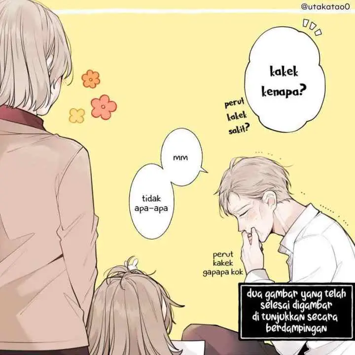 Shokuba to Jitaku de Gyappu no Aru Papa chapter 7.5 halaman 4