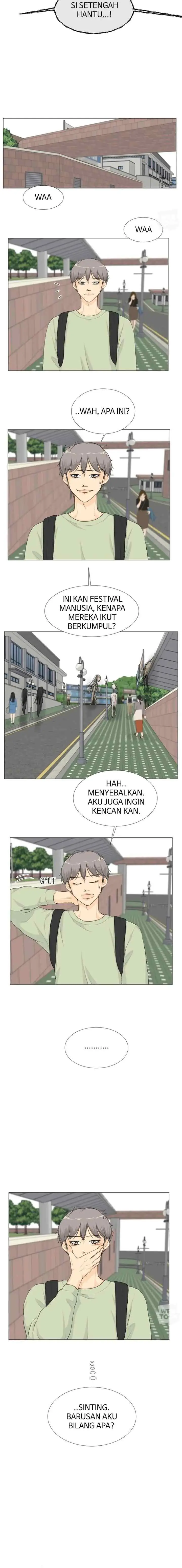 Half Ghost chapter 24 halaman 8