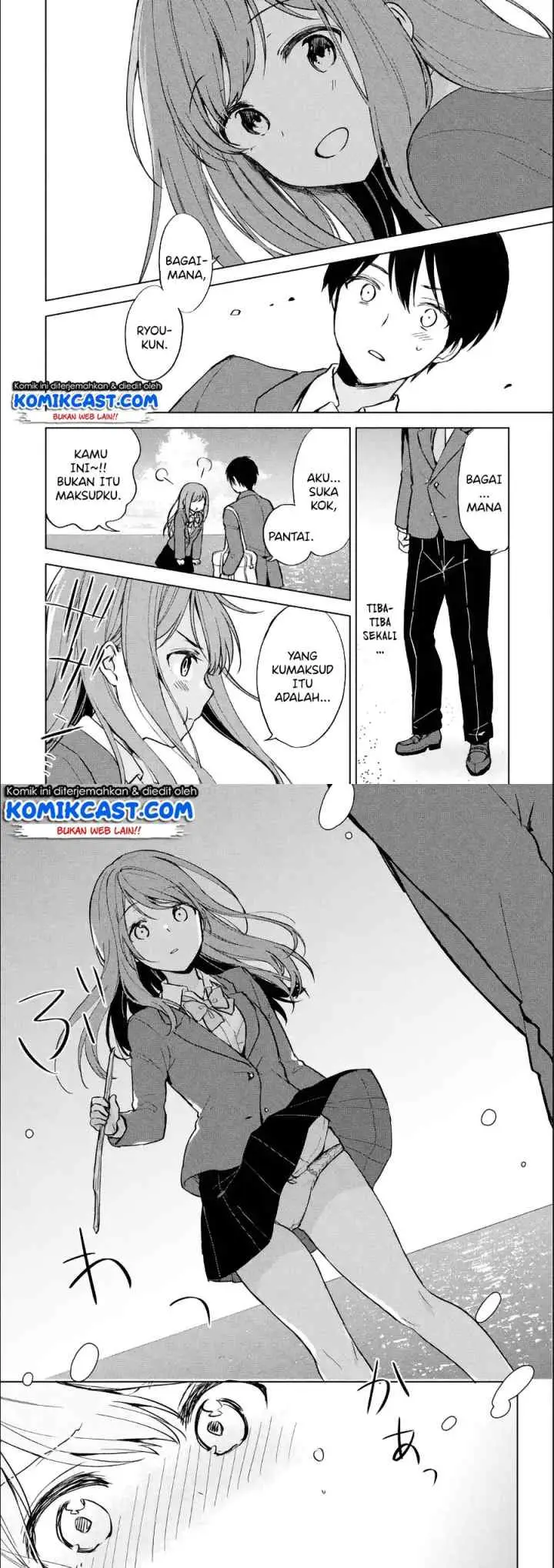 Chikan Saresou ni Natteiru S-kyuu Bishoujo wo Tasuketara Tonari no Seki no Osanajimi datta chapter 8 halaman 8