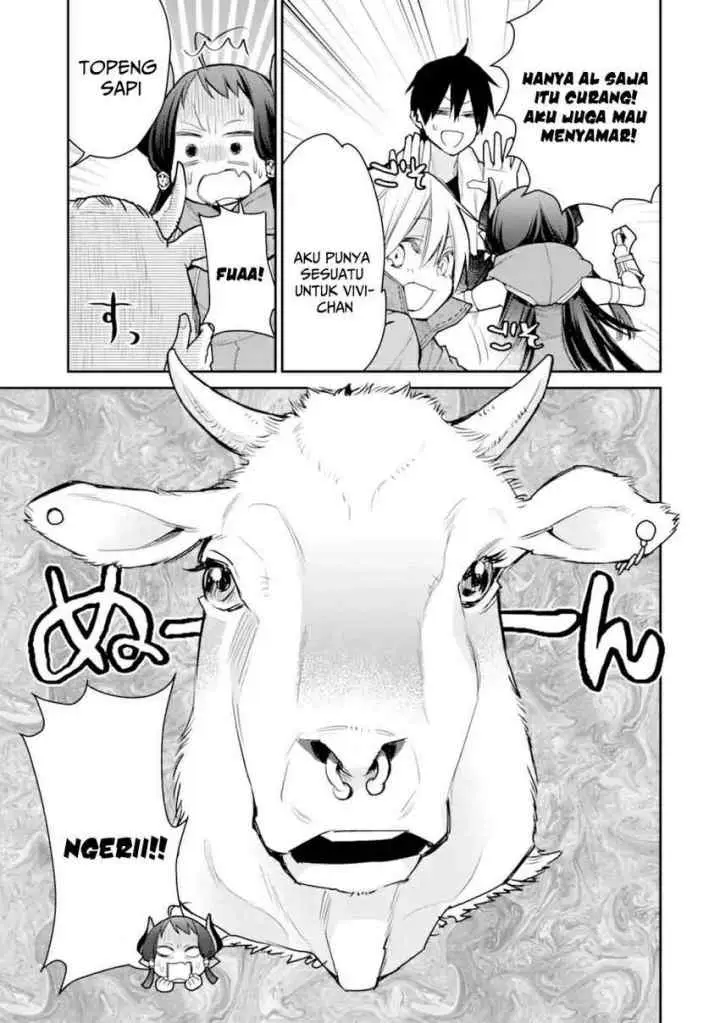 Saikyou no Madoshi. Hisa ni Ya wo Ukete Shimatta no de Inaka no Eihei ni Naru chapter 24.1 halaman 5