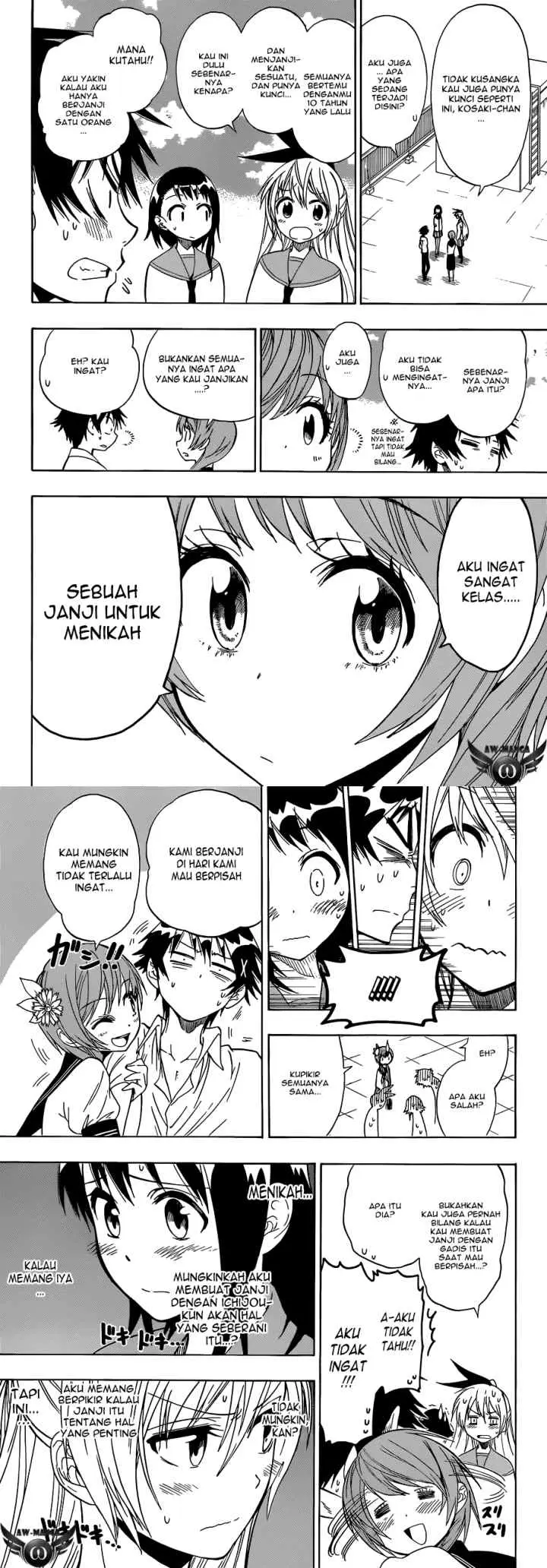 Nisekoi chapter 36 halaman 7
