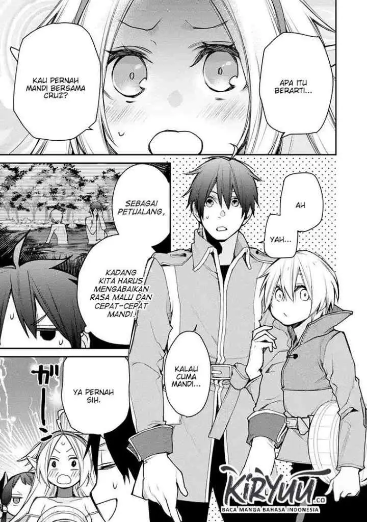 Saikyou no Madoshi. Hisa ni Ya wo Ukete Shimatta no de Inaka no Eihei ni Naru chapter 15.2 halaman 8