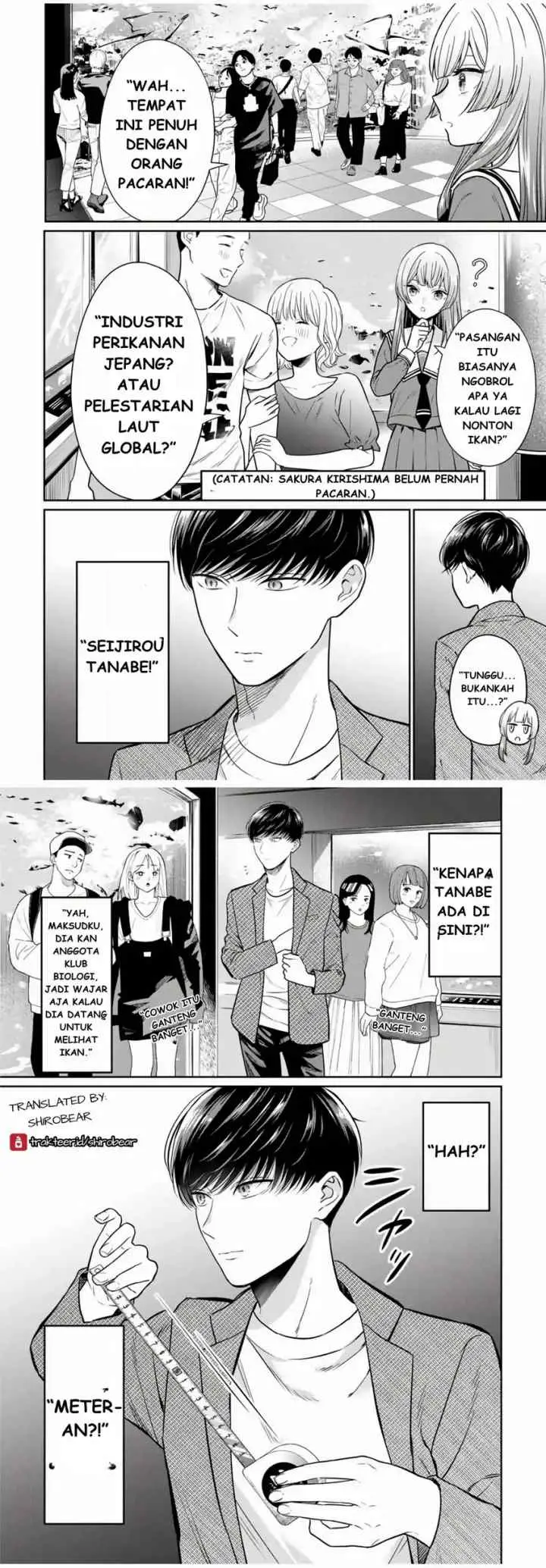 Seibutsubu no Tanabe-kun chapter 1 halaman 11
