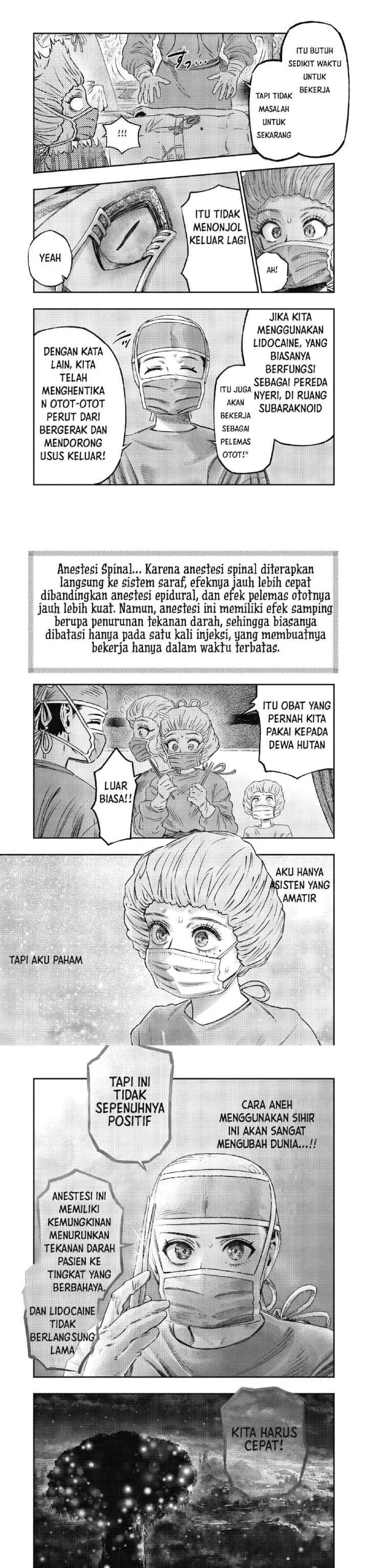 Koudou ni Hattatsu Shita Igaku wa Mahou to Kubetsu ga Tsukanai chapter 17 halaman 16