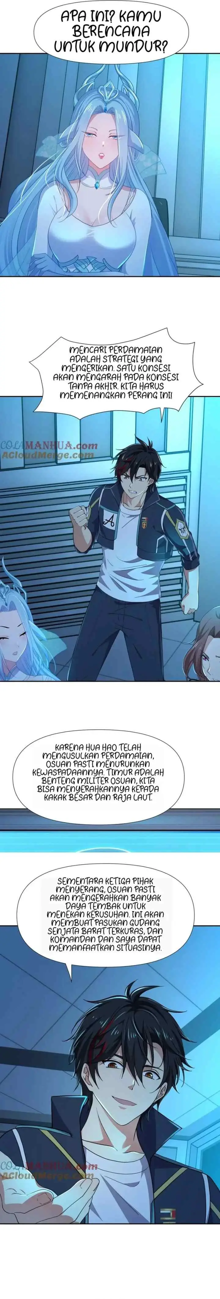 After Merging With the Goddess, I Am Invincible chapter 75 halaman 9