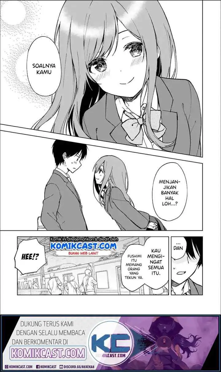 Chikan Saresou ni Natteiru S-kyuu Bishoujo wo Tasuketara Tonari no Seki no Osanajimi datta chapter 13 halaman 6