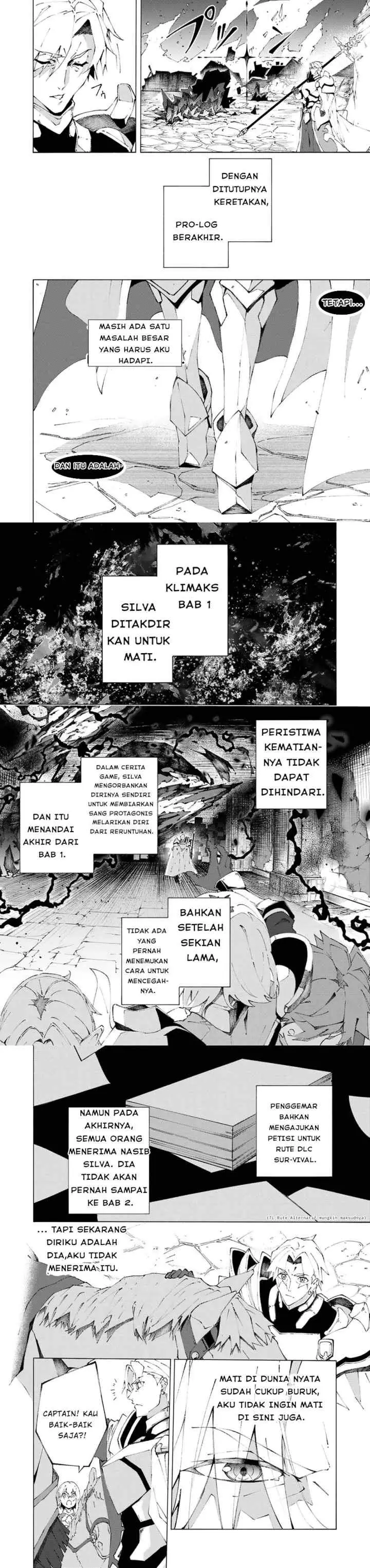 Joban de Shinu Saikyou no Sub Chara ni Tensei Shita no de, Game Chishiki de Musou Suru chapter 1 halaman 8