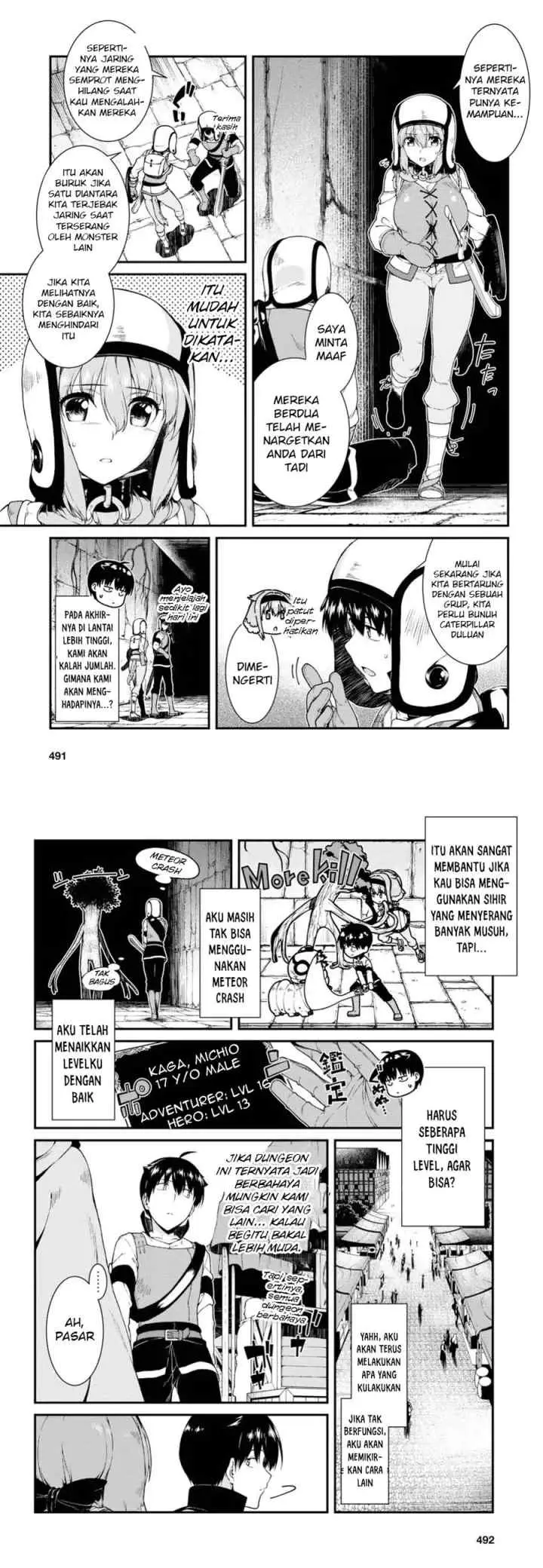 Isekai Meikyuu de Harem wo chapter 18 halaman 10