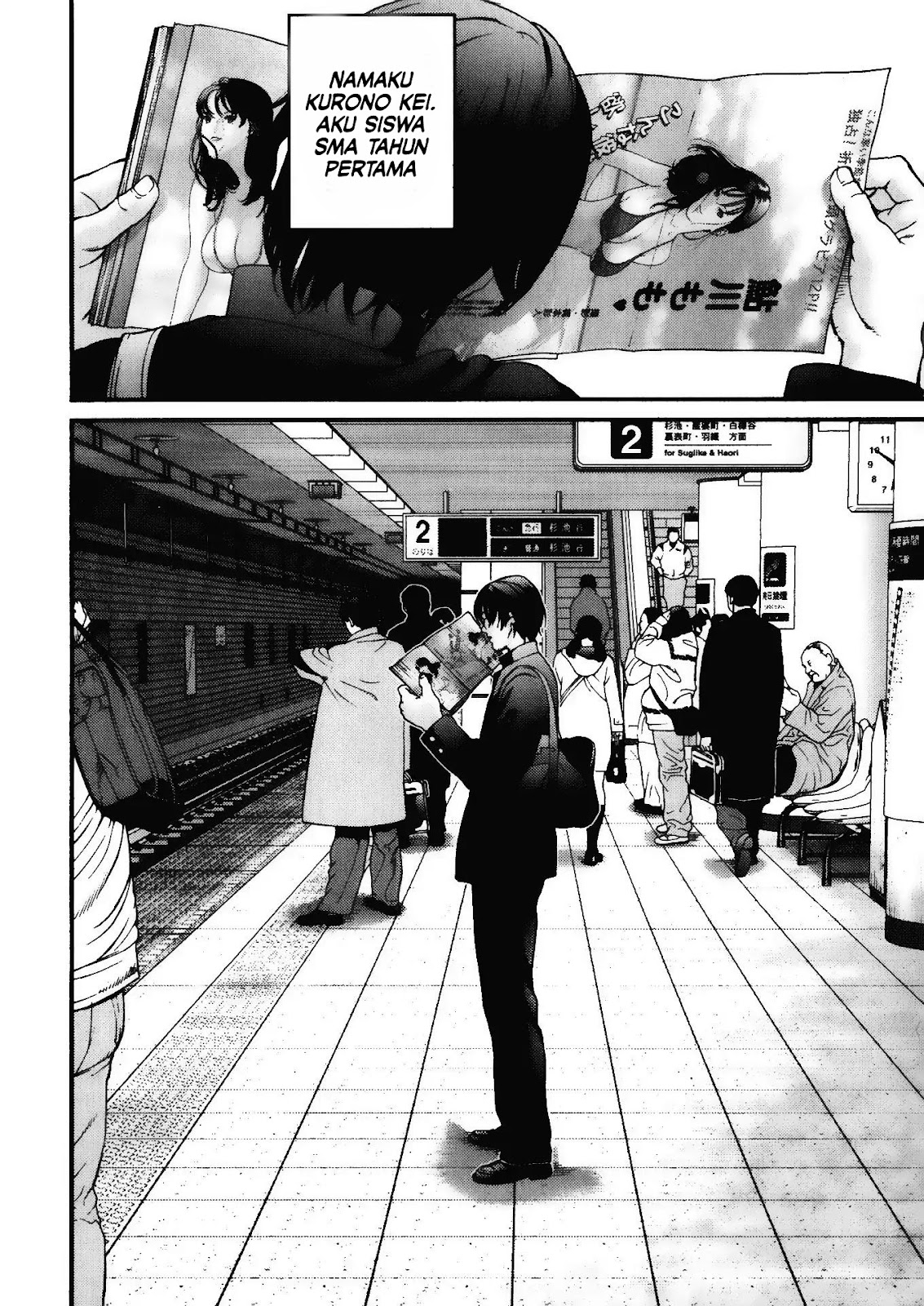 Gantz chapter 1 halaman 4