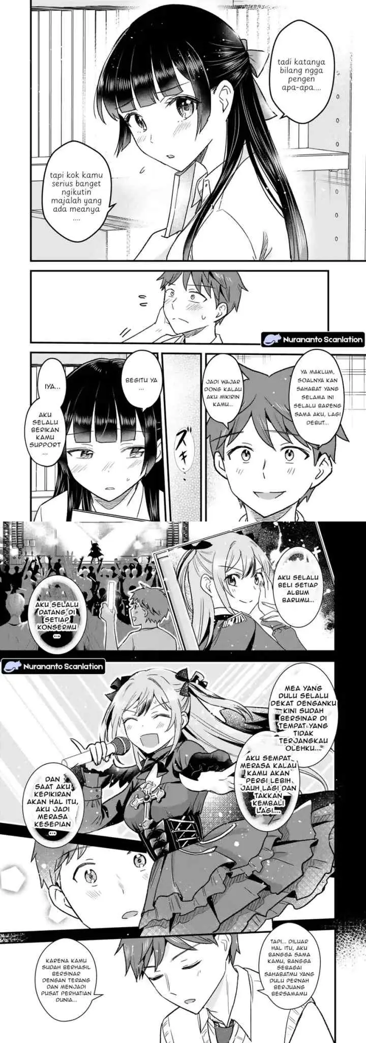 Uchi no Seiso-kei Iinchou ga Katsute Chuunibyou Idol Datta Koto wo Ore Dake ga Shitteiru chapter 9.2 halaman 5
