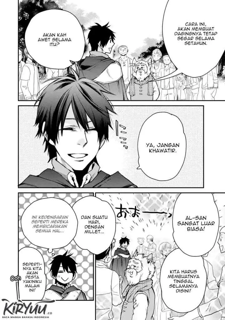 Saikyou no Madoshi. Hisa ni Ya wo Ukete Shimatta no de Inaka no Eihei ni Naru chapter 7.2 halaman 10