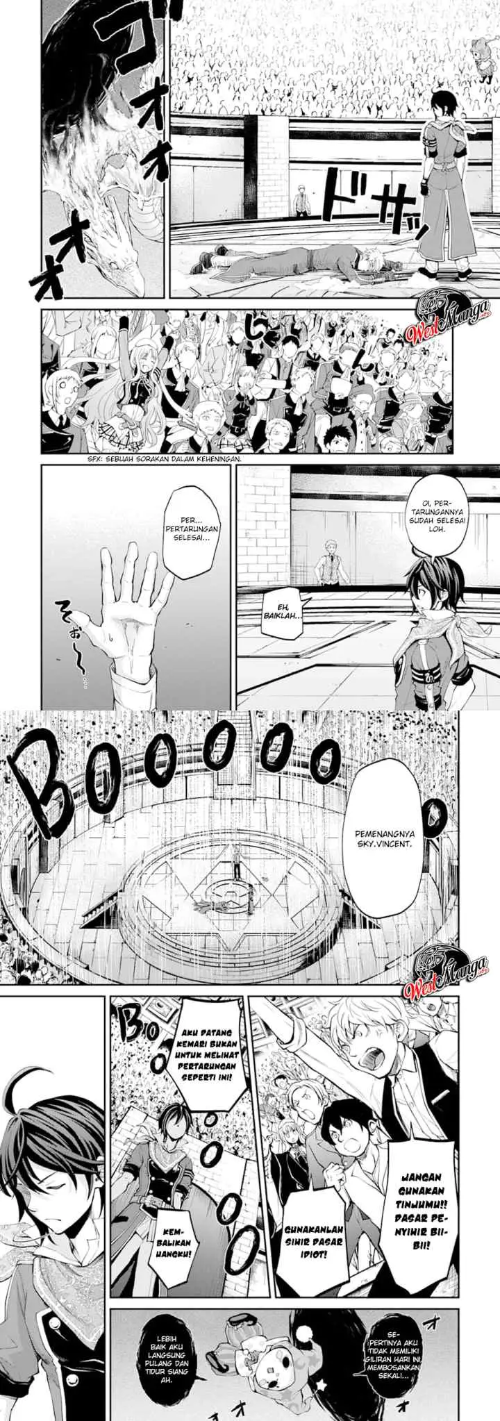 Saisoku Musou No B-Kyuu Mahou Tsukai: Ippatsu Utareru Mae Ni Senpatsu Uchikaesu! chapter 7 halaman 10