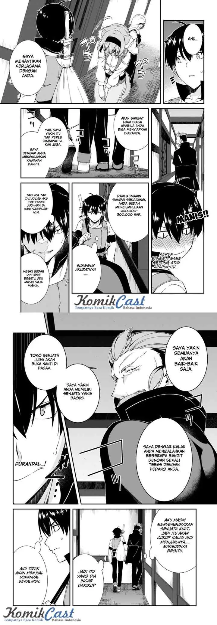 Isekai Meikyuu de Harem wo chapter 4.1 halaman 14
