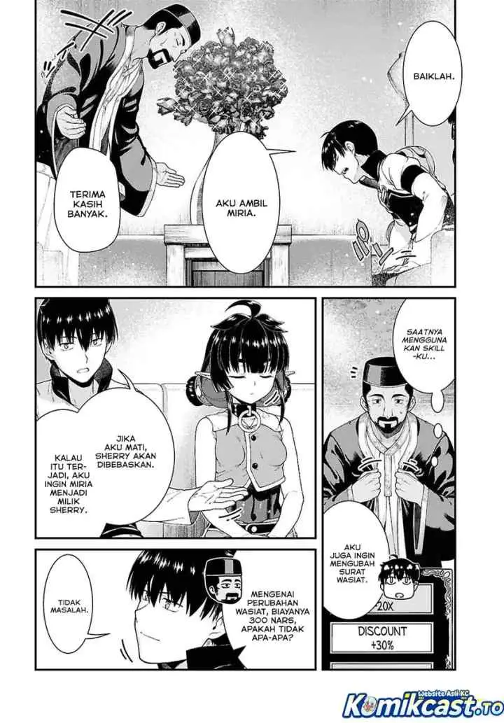 Isekai Meikyuu de Harem wo chapter 103 halaman 5