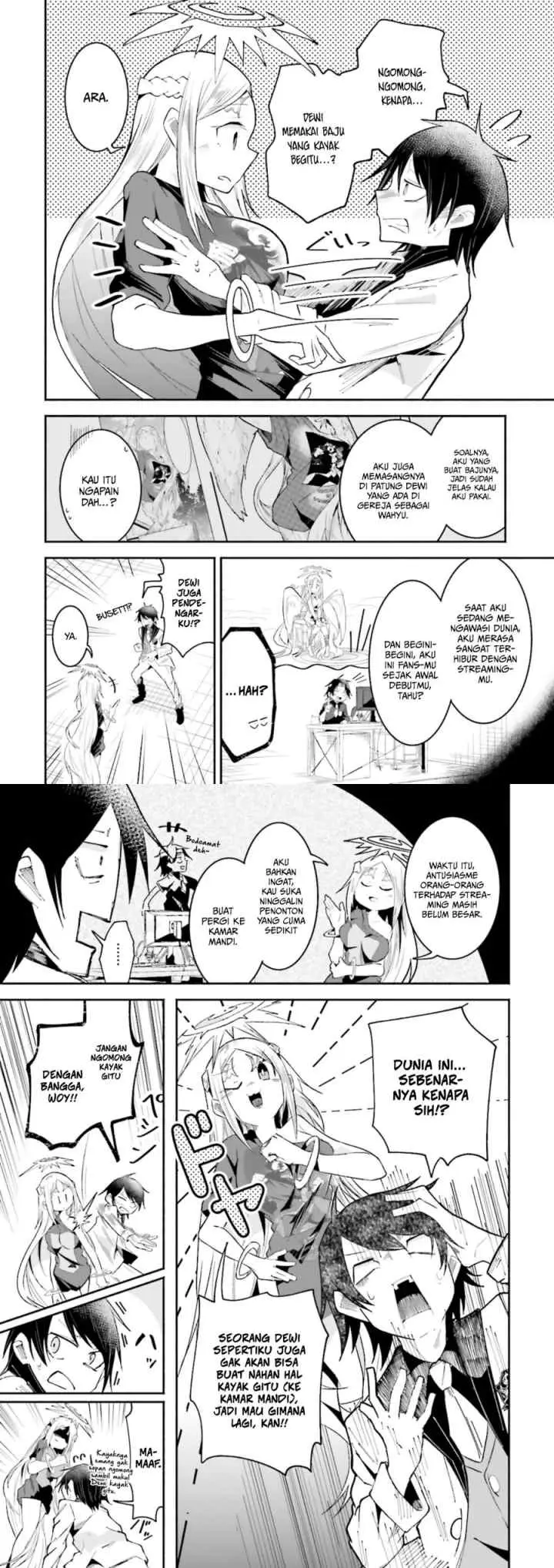 Isekai de Haishin Katsudou wo Shitara Tairyou no Yandere Shinja wo Umidashite Shimatta Ken chapter 24 halaman 5