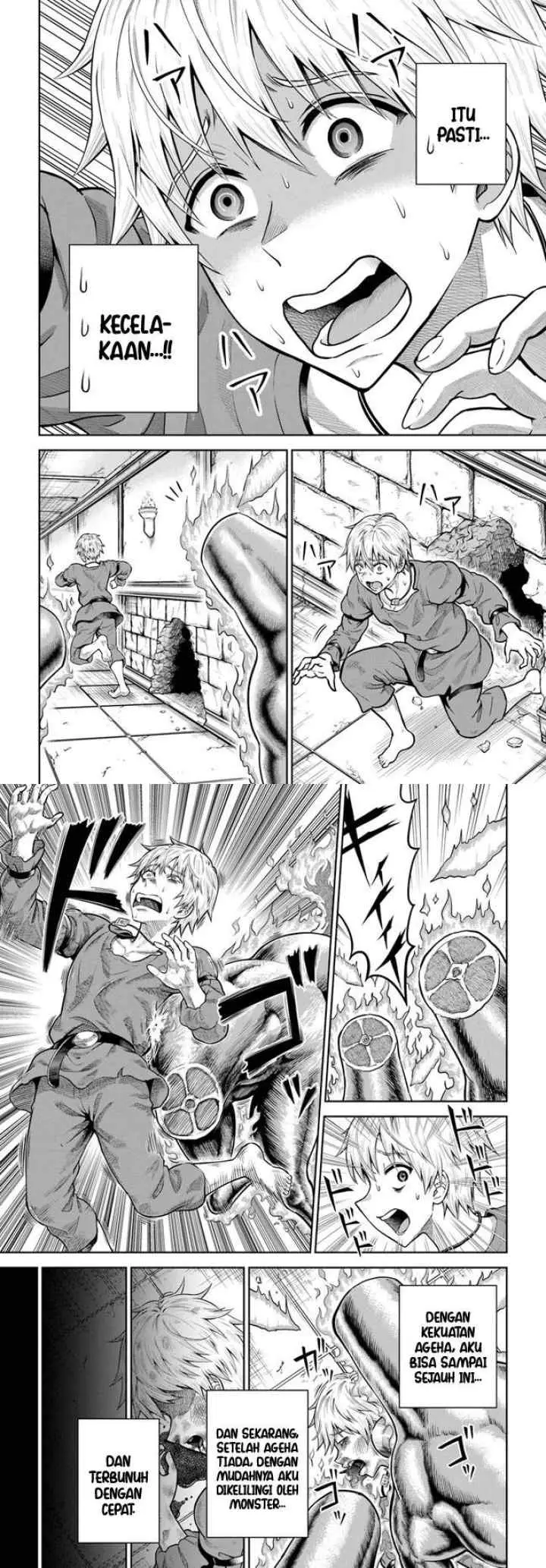Dungeon ni Hisomu Yandere na Kanojo ni Ore wa Nando mo Korosareru chapter 6 halaman 4