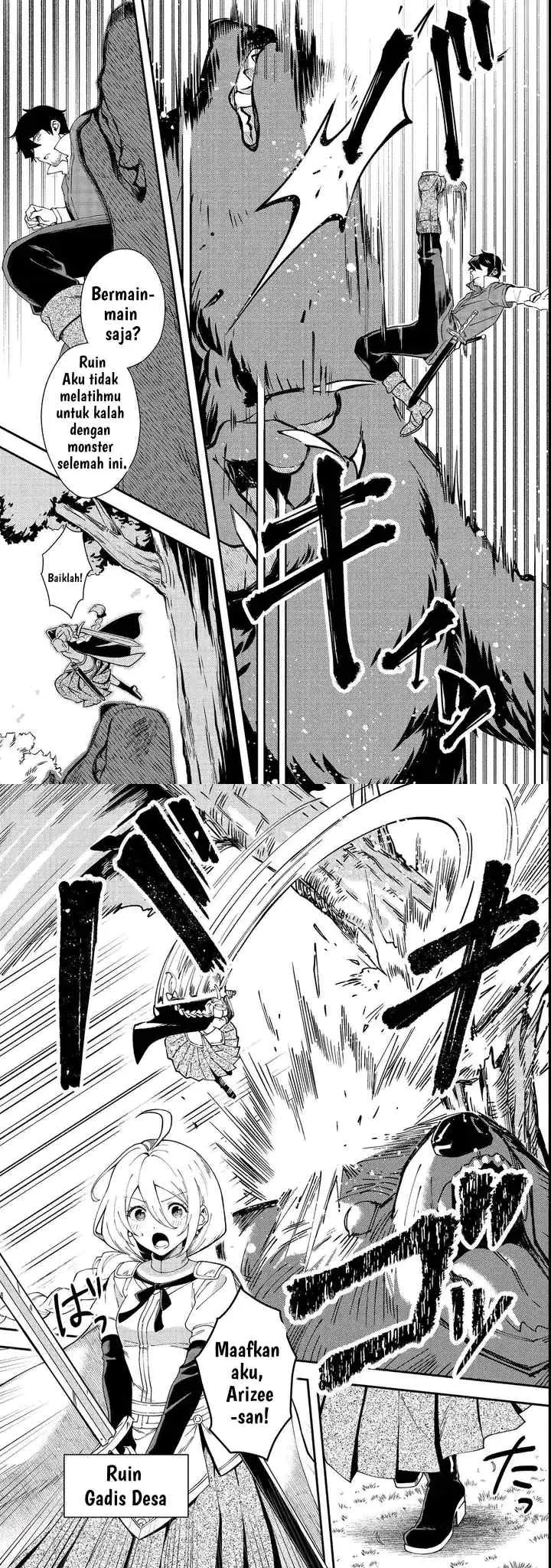 Hirotta Dorei-tachi ga Tabi datte Haya Juunen, Naze ka Ore ga Densetsu ni Natteita chapter 1 halaman 8