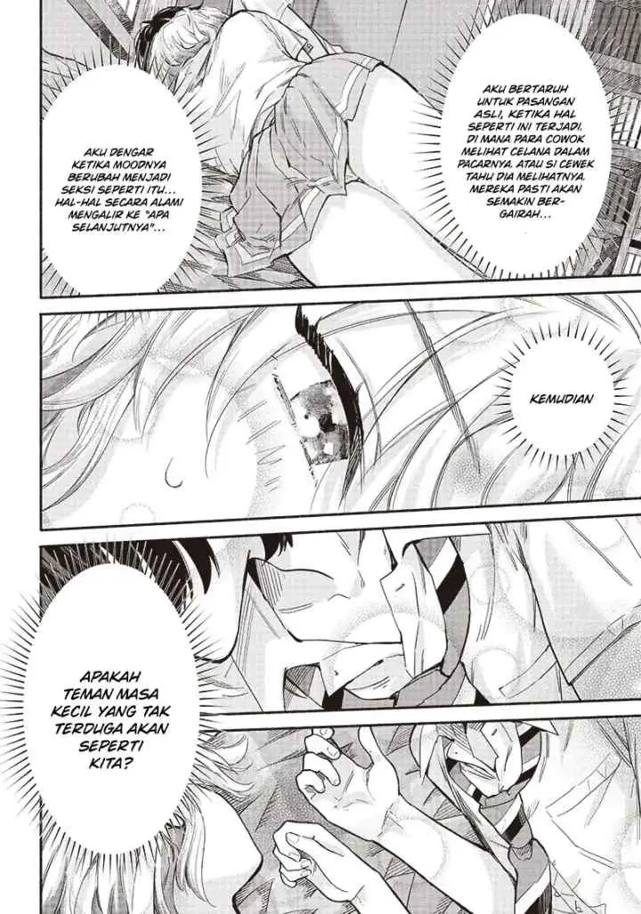 Nee, Mou Isso Tsukiacchau? Osananajimi no Bishoujo ni Tanomarete, Camo Kareshi Hajimemashita chapter 11 halaman 9