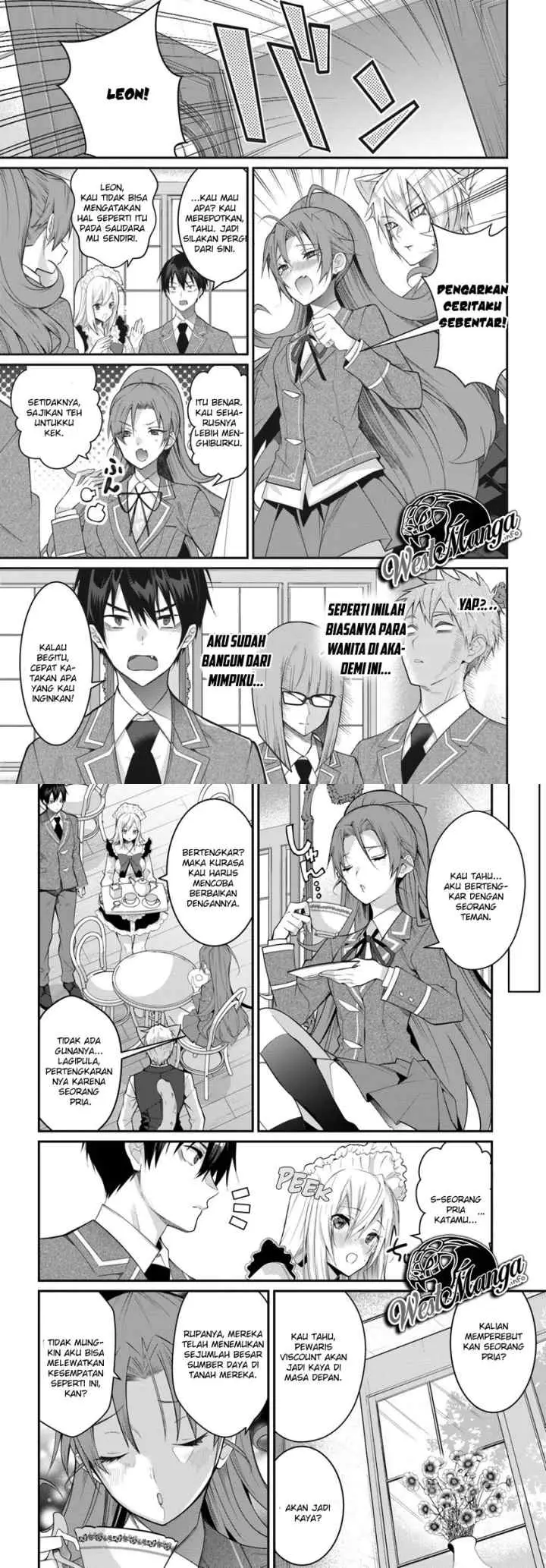 Otome Game Sekai wa Mob ni Kibishii Sekai Desu chapter 15 halaman 5
