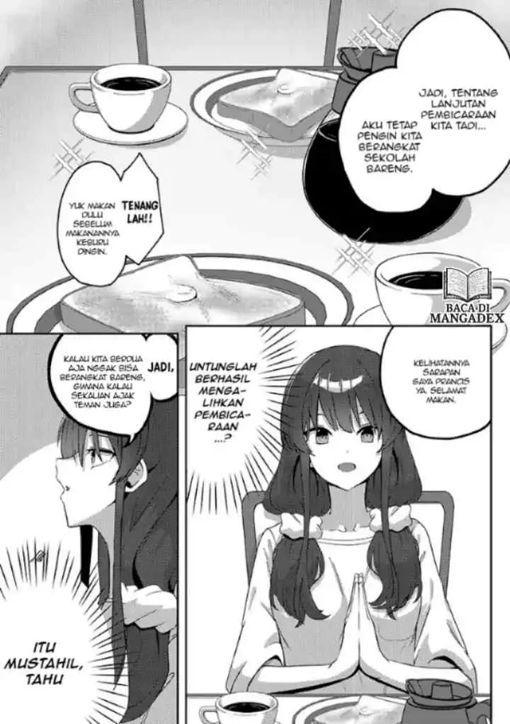 Kurokami Seiso No Reikoku Bishojo Wo Tasuketara, Ore to Ni Nin Kiri No Toki Dake De Reru Yo Ni Natta Ken chapter 4.1 halaman 4
