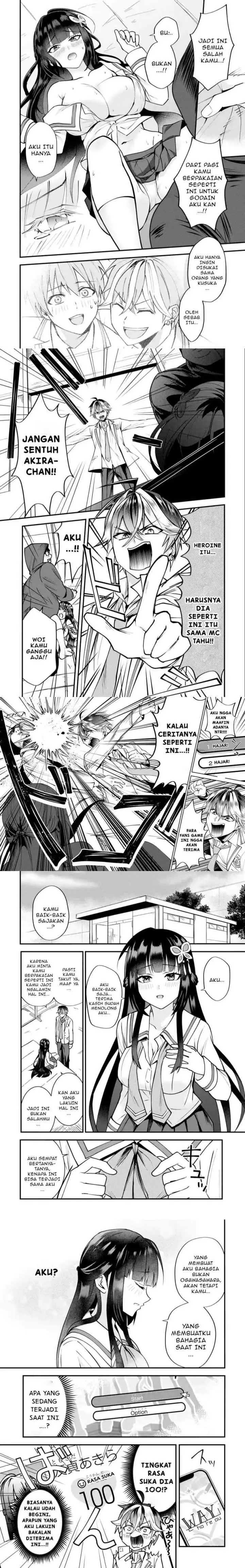 Yarikonda Ren'ai Game no Akuyaku ni Tensei Shita Node, Gensaku Chishiki de Hiroin o Kōryaku Shimasu chapter 1 halaman 15