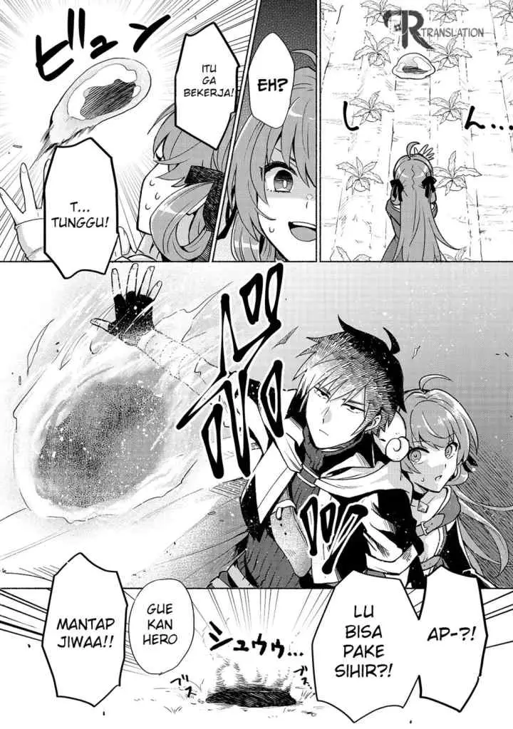 Tensei Shitara Ore ga Heroine de Aitsu ga Yuusha datta chapter 4 halaman 8