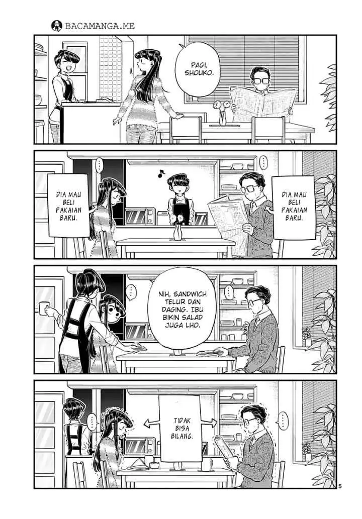 Komi-san wa Komyushou Desu chapter 74 halaman 5