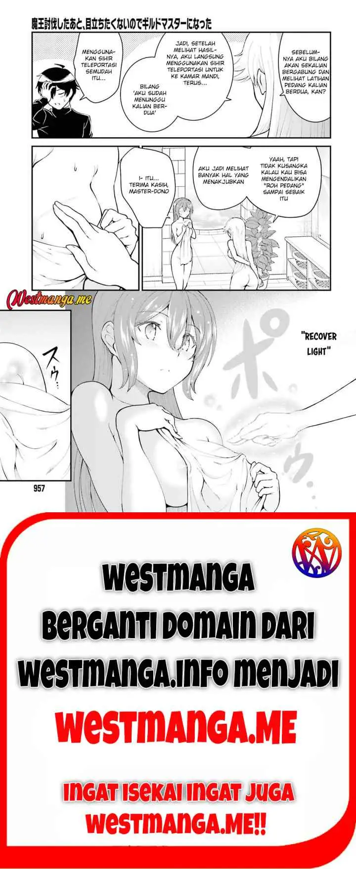 Maou Toubatsu Shita Ato, Medachitakunai node Guild Master ni Natta chapter 36 halaman 9