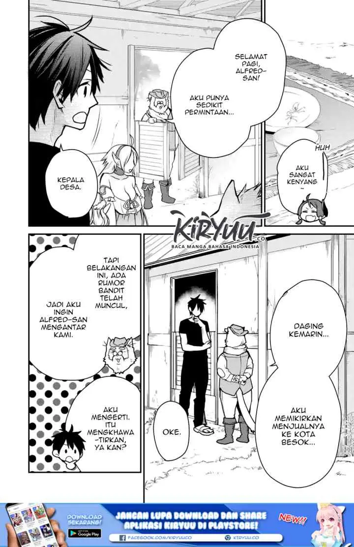 Saikyou no Madoshi. Hisa ni Ya wo Ukete Shimatta no de Inaka no Eihei ni Naru chapter 7.3 halaman 8