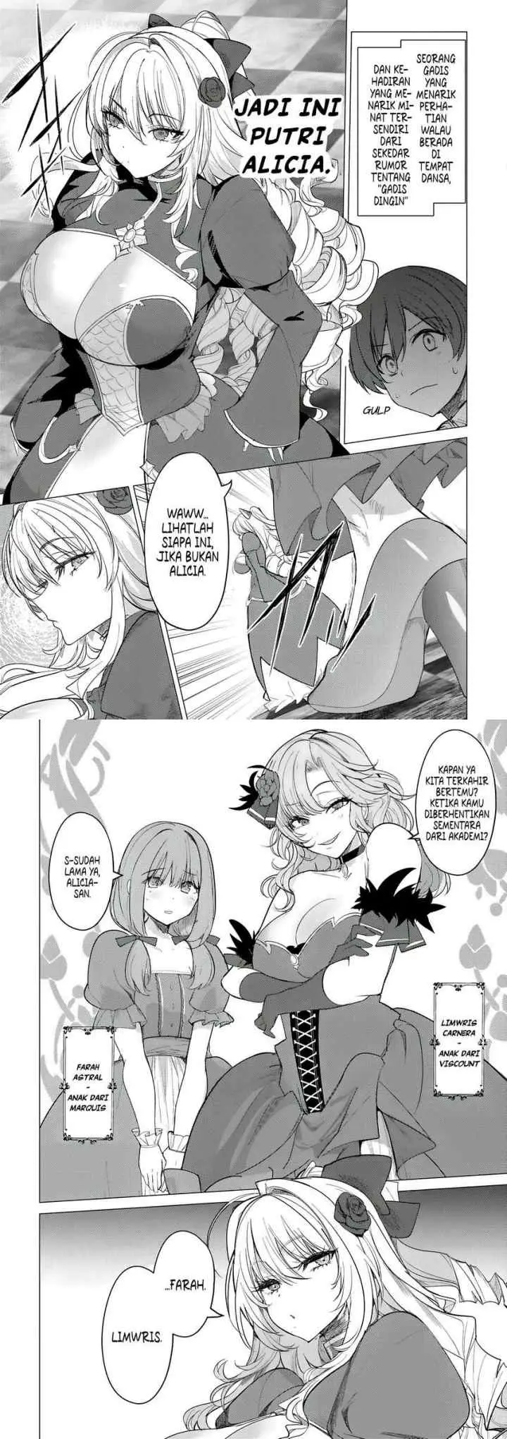 Hyouketsu Reijou-sama wo Follow Shitara, Mechamecha Dekiai Sareteshimatta Ken chapter 2 halaman 4