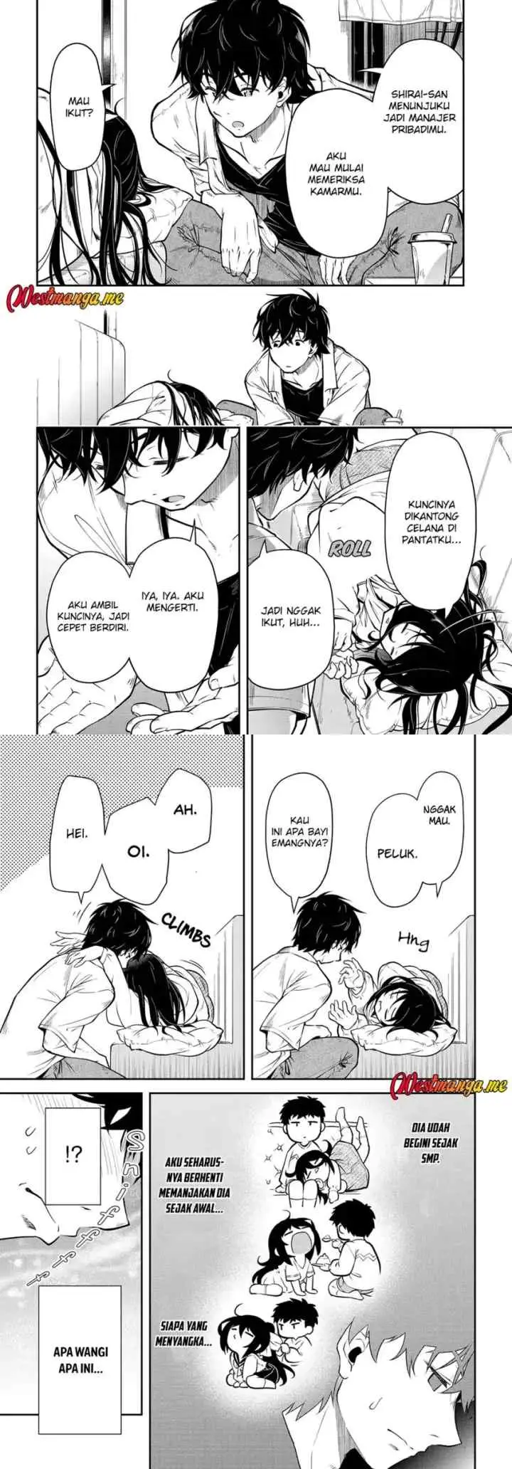 Kokuminteki Idol ni natta Osananajimi ga, Boro Apartment ni Sunderu Ore no Tonari ni Hikkoshite Kita Ken chapter 7 halaman 12