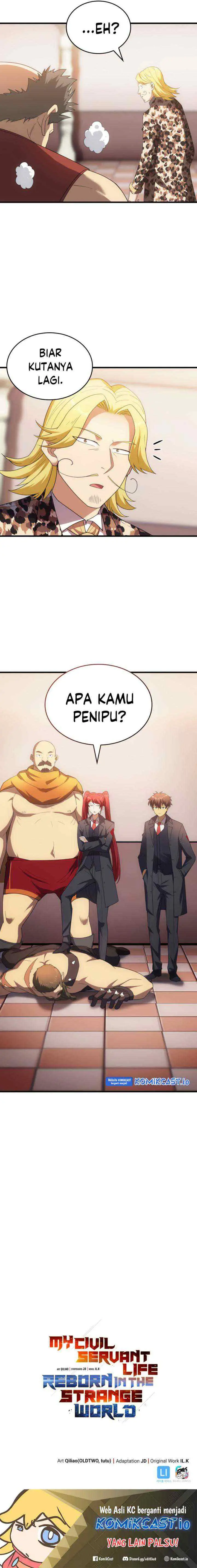 My Civil Servant Life Reborn in the Strange World chapter 58 halaman 18