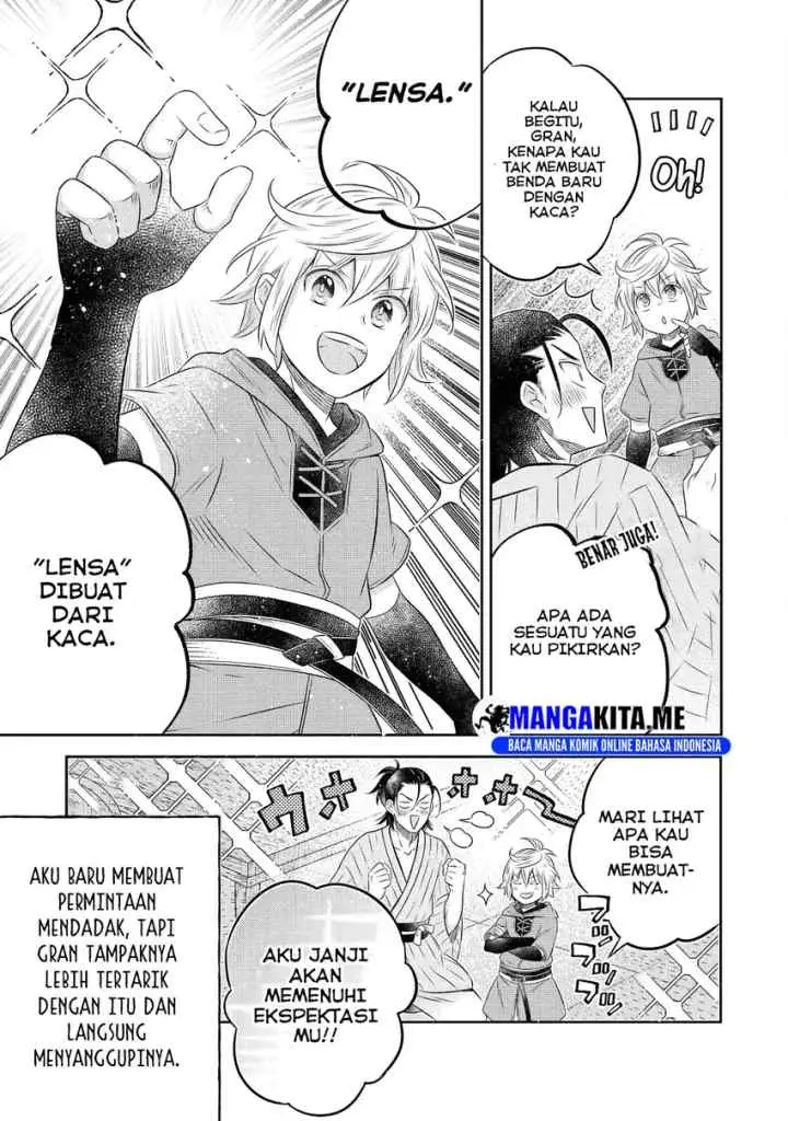 Isekai no Binbou Nouka ni Tensei Shitanode, Renga o Tsukutte Shiro o Tateru Koto ni Shimashita chapter 18.2 halaman 15