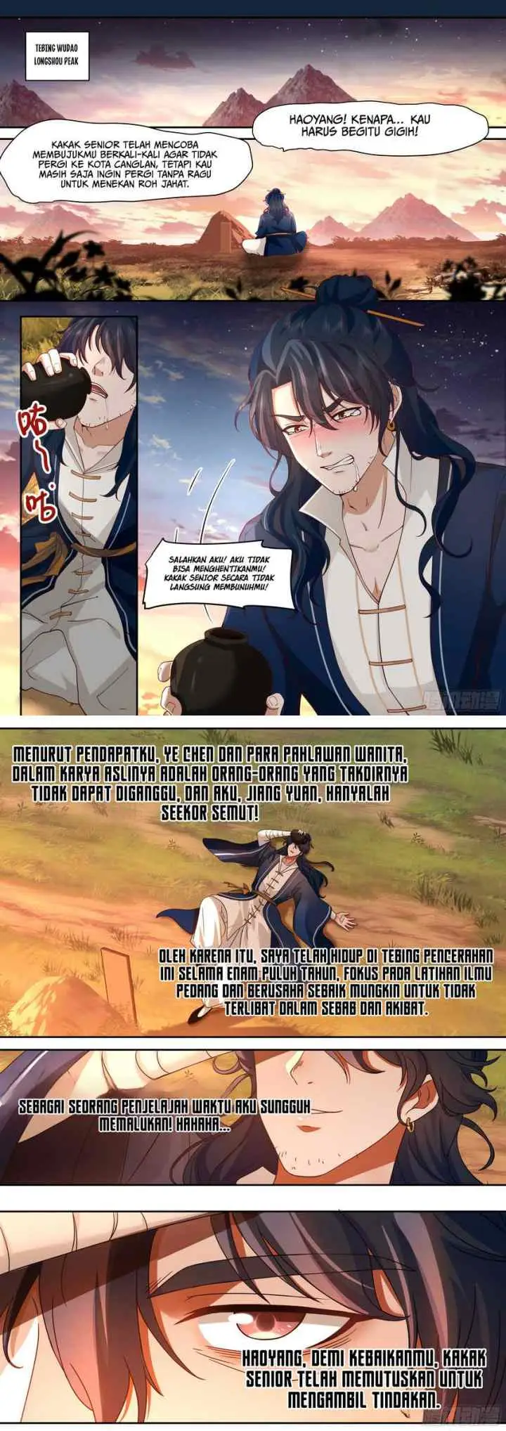The Villain's Senior Brother And His Junior Sisters Are All Yanderes chapter 58 halaman 9