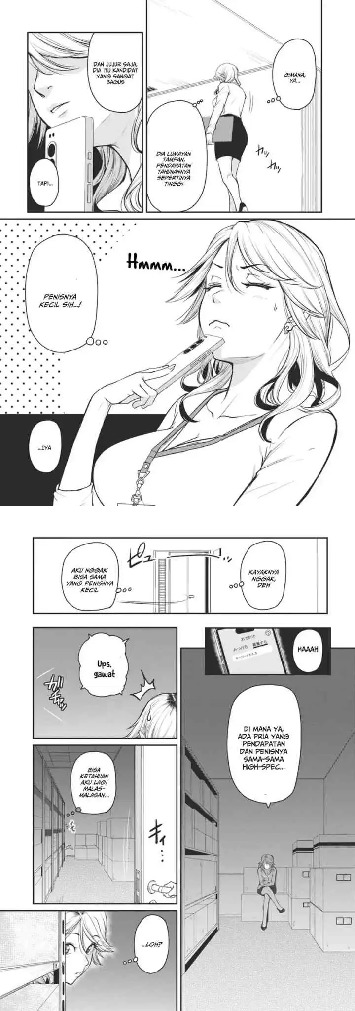Shigoto Kaeri, Dokushin no Bijin Doushi ni Tanomarete chapter 15 halaman 13