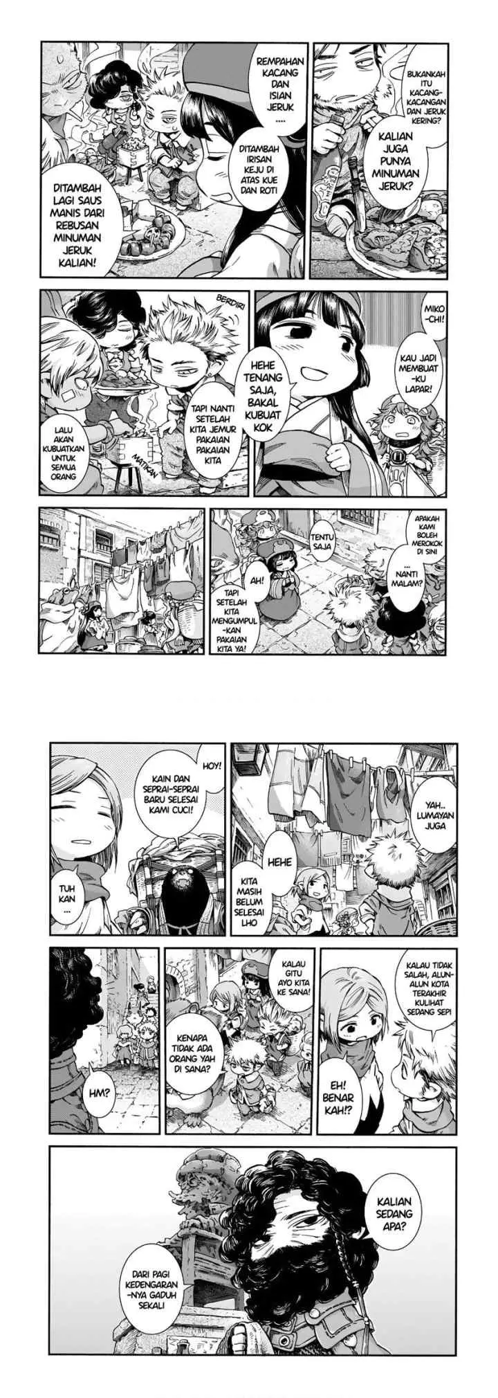 Hakumei to Mikochi chapter 57 halaman 6