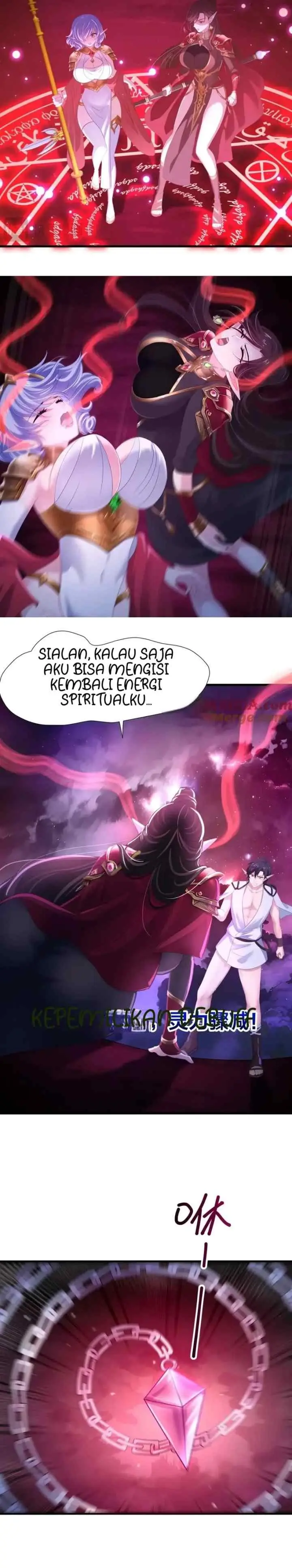 After Merging With the Goddess, I Am Invincible chapter 57 halaman 7