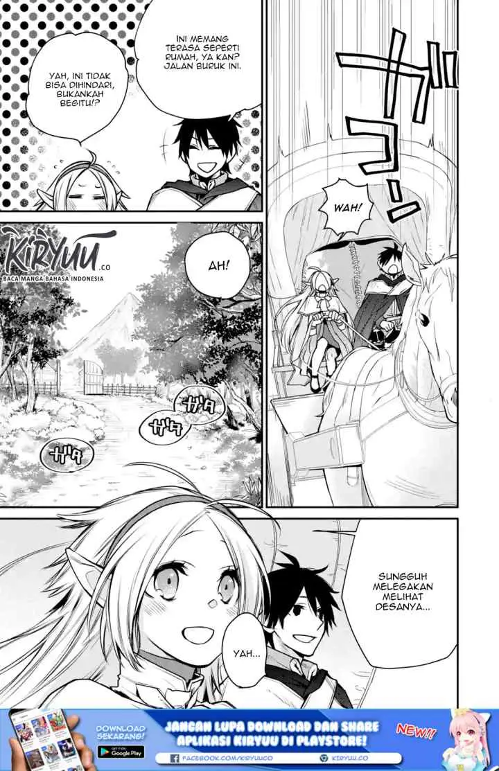 Saikyou no Madoshi. Hisa ni Ya wo Ukete Shimatta no de Inaka no Eihei ni Naru chapter 9.3 halaman 8
