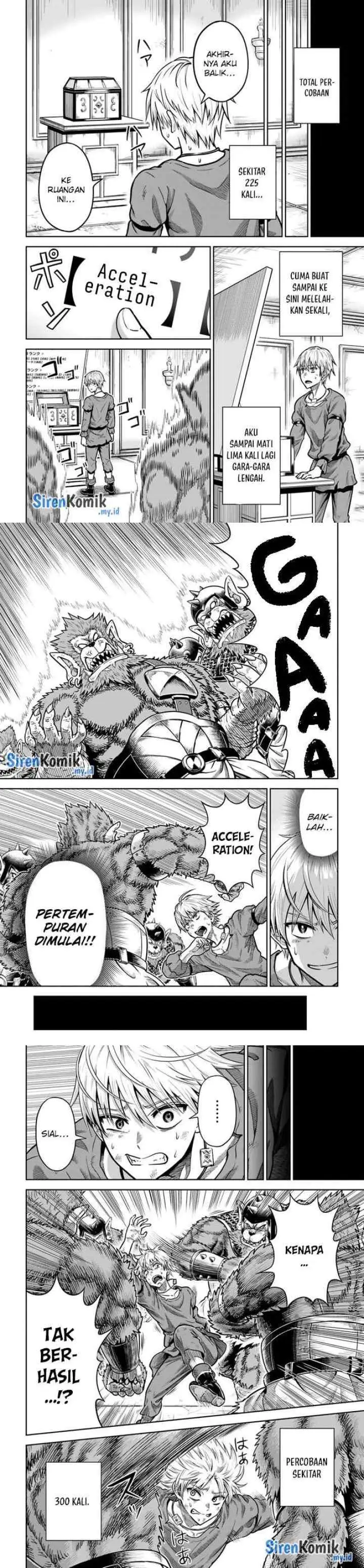 Dungeon ni Hisomu Yandere na Kanojo ni Ore wa Nando mo Korosareru chapter 3 halaman 4