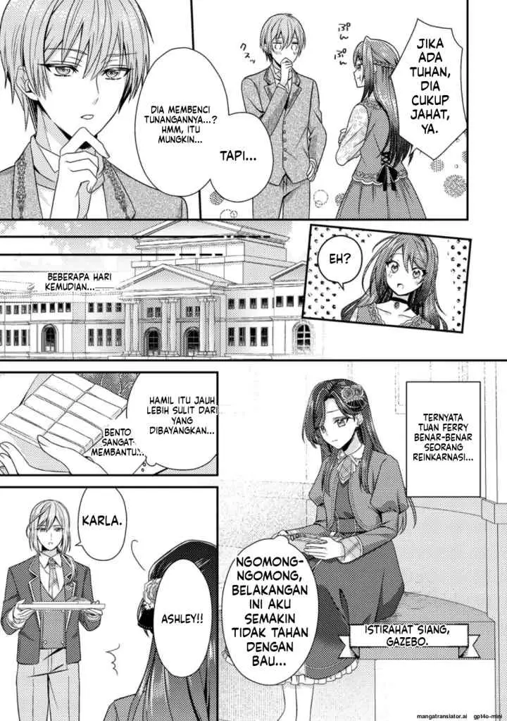 Heroine ga Kuru Mae ni Ninshin shimashita ~Tsunda Hazu no Akuyaku Reijou desuga, Douyara Chigau youdesu~ chapter 12.2 halaman 7