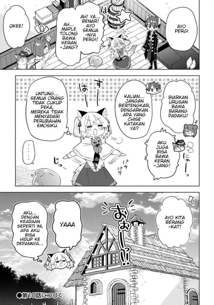 Nekomimi Shoujo wa Mori de Slow Life wo Okuritai: Mofumofu wa Shomou Shimashita ga, Seijo to ka Ouji-sama to ka wa Chuumongai desu chapter 9.2 halaman 10