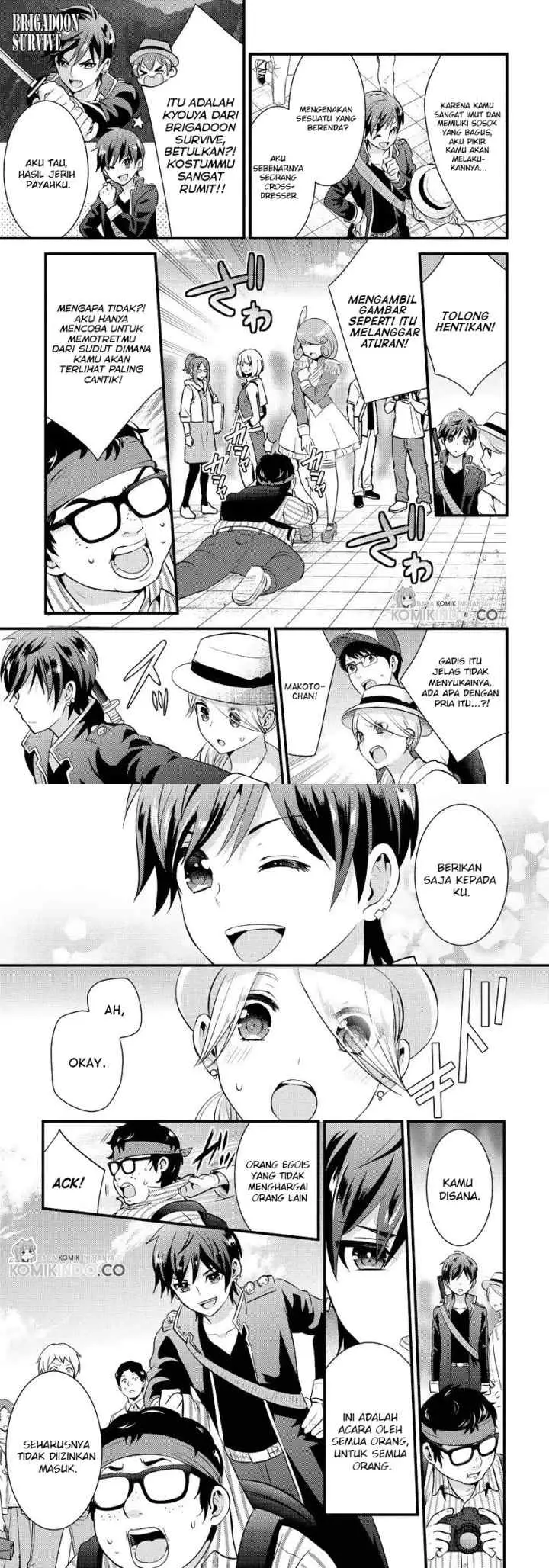 Saenai Riman to Yankee Joshi Kousei chapter 15 halaman 8