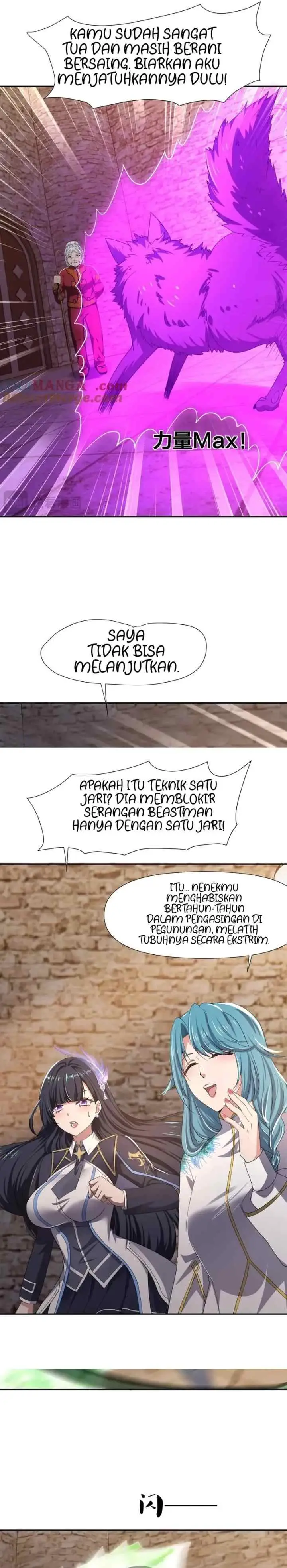 After Merging With the Goddess, I Am Invincible chapter 82 halaman 8