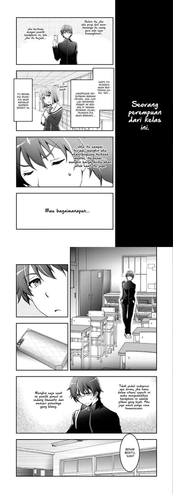 I Used a Novel Posting Site and The Most Beautiful Girl in My Class Turned out to Be a Reader chapter 1 halaman 9