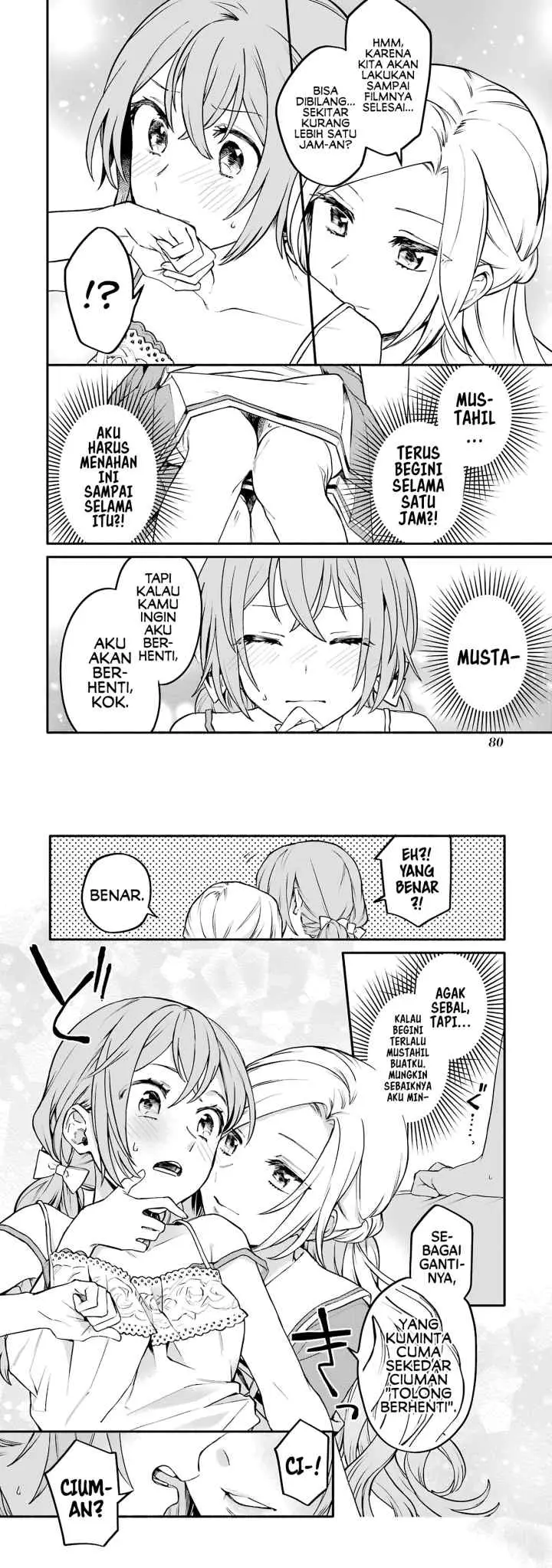 Onna Doushi to ka Arienai deshou to Iiharu Onna no ko wo, Hyakunichi kan de Tetteiteki ni Otosu Yuri no Ohanashi chapter 3 halaman 7