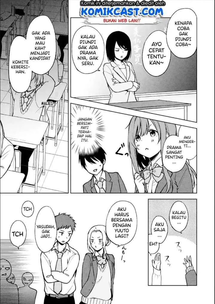 Chikan Saresou ni Natteiru S-kyuu Bishoujo wo Tasuketara Tonari no Seki no Osanajimi datta chapter 11 halaman 12