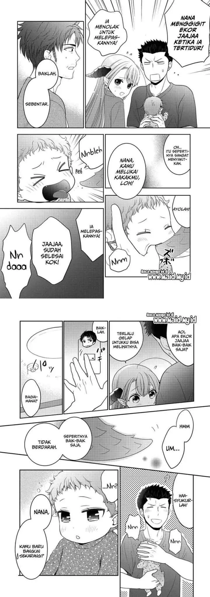 Kitaku Tochuu de Yome to Musume ga Dekita n dakedo Dragon datta chapter 9.2 halaman 10